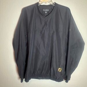 FootJoy vneck pullover windbreaker size XL